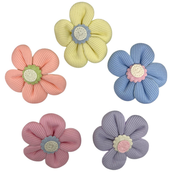 HAIRSTORY Textured Woven Flower Pin Curl (002-TWF)
