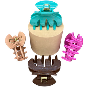 HAIRSTORY D900 Shimmer Octopus Hair Clamp