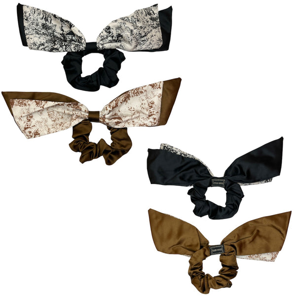 HAIRSTORY 2405 Bowknot Scrunchies Printed