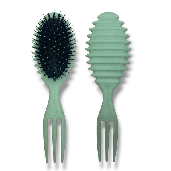 HAIRSTORY #9040 Defining Styling Brush Double Edges Oval Random Color