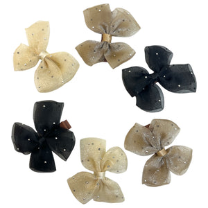 HAIRSTORY Shimmer Organza Ribbon Pin Curl (003-SOR)