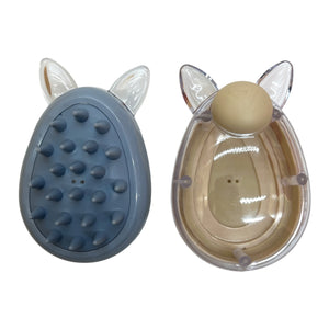 HAIRSTORY SD7058 Silicone Hair Washing Massage Brush Scalp Random Color