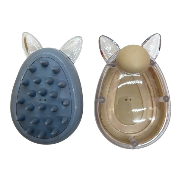 HAIRSTORY SD7058 Silicone Hair Washing Massage Brush Scalp Random Color