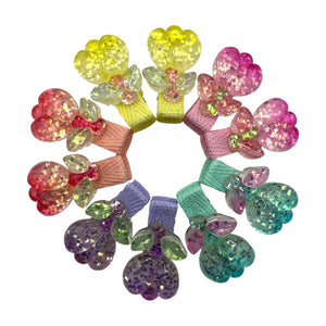 HAIRSTORY Glittered Tulips Pin Curl (001-GT)