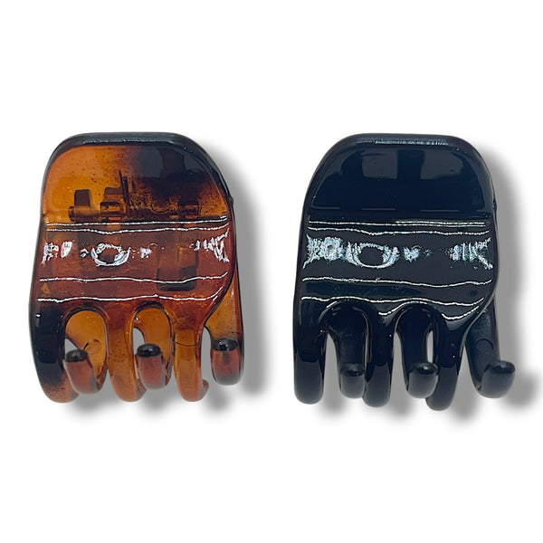 HAIRSTORY 61320 Non-Slip Classic Square Hair Claw