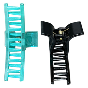 HAIRSTORY D557 Shimmer Basic Large T Hair Claw Clamp Clip