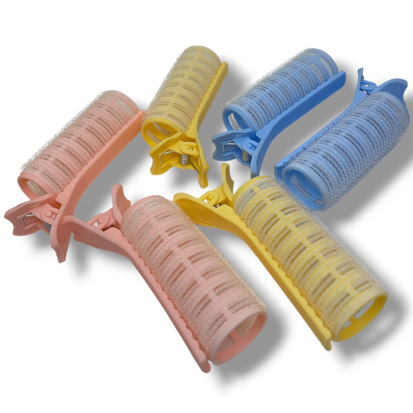 HAIRSTORY #8097 Hair Roller Bangs Styling Clip 2pcs Random Color