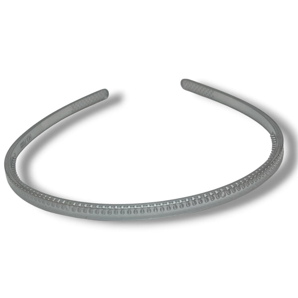 HAIRSTORY Chrome Plain Thin Head Band