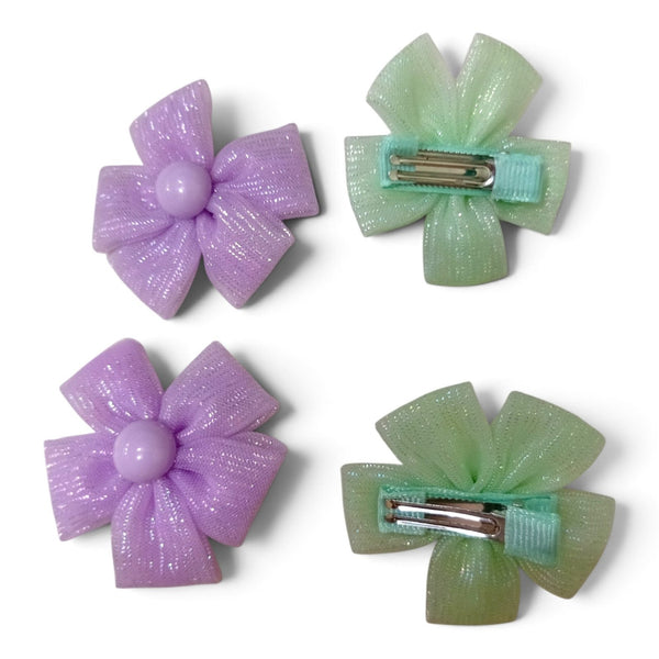 HAIRSTORY Organza Flower Hair Clip