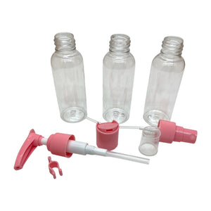 HAIRSTORY 8056 Travel Bottle 50ML 3pcs/Set Random Color