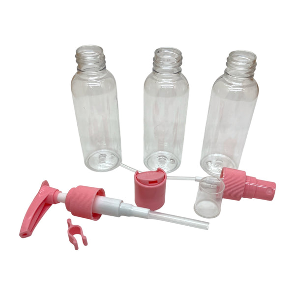 HAIRSTORY 8056 Travel Bottle 50ML 3pcs/Set Random Color