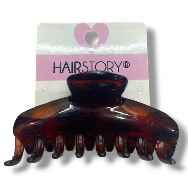 HAIRSTORY 9CM Non-Slip Classic Hair Claw Clamp