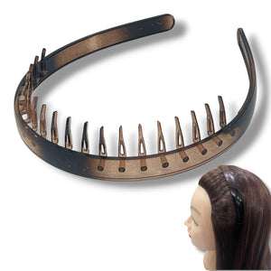 HAIRSTORY T009 France Multi-Color Shark Tooth Headband