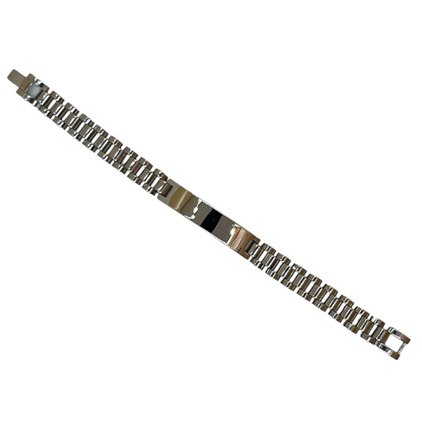 HAIRSTORY Men’s Stainless Silver Bracelet