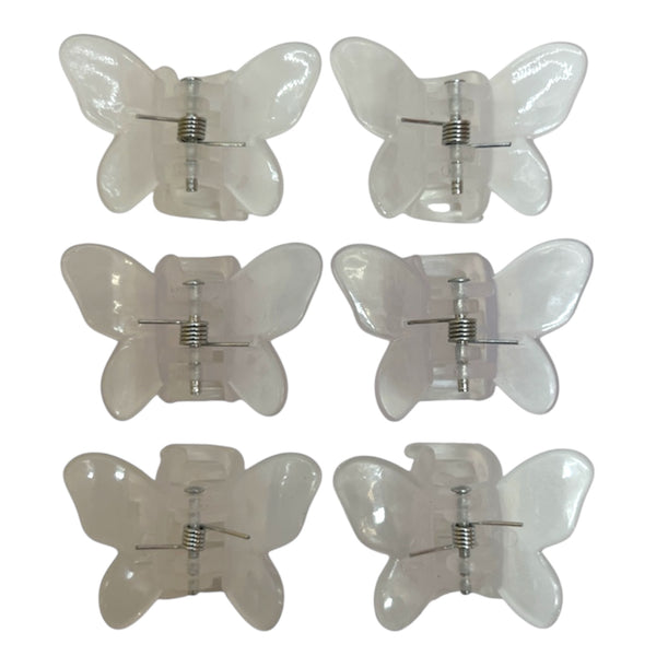 HAIRSTORY Sun UV Color Changing Clips Small Butterfly Hair Claw