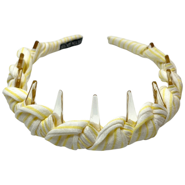 HAIRSTORY Stripe Wrapped Headband
