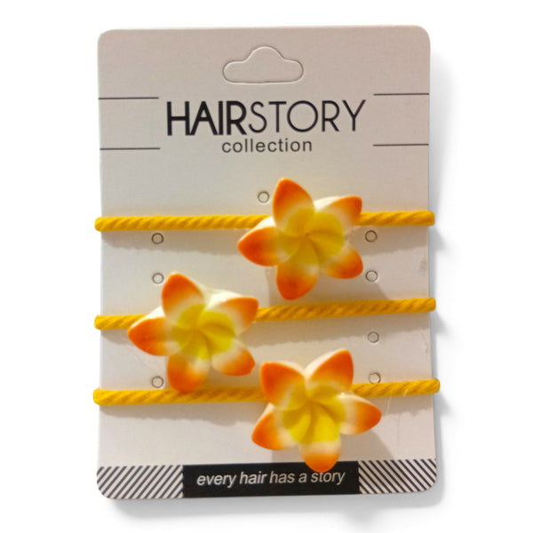 HAIRSTORY Tropical Flower Hair Tie