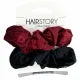 HAIRSTORY (#77L-#77S) Velvet Scrunchies (Pack of 2 pcs)