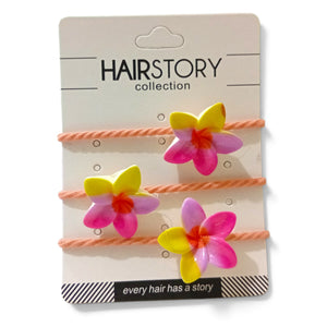 HAIRSTORY Tropical Flower Hair Tie