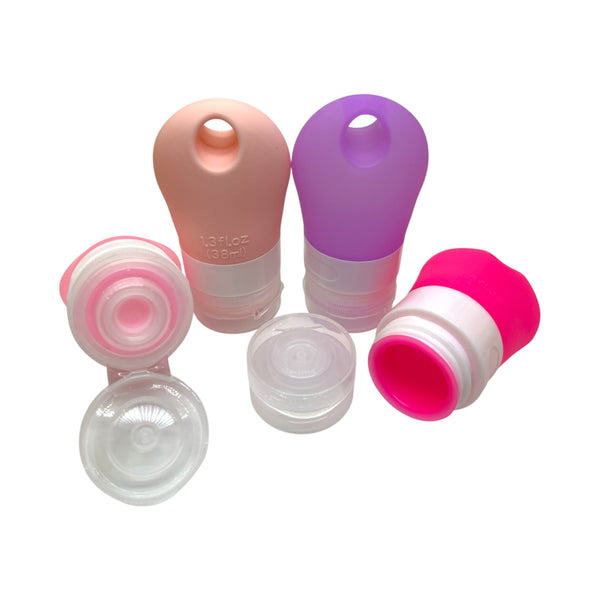 HAIRSTORY SD6161 Squeezable Travel Bottle W/ Hole On Top Random Color