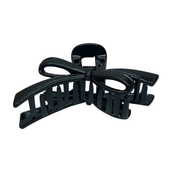 HAIRSTORY D901 Glossy Bow Hair Claw