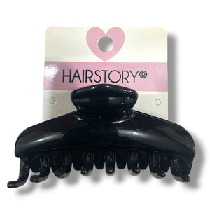 HAIRSTORY 9CM Non-Slip Classic Hair Claw Clamp