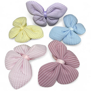 HAIRSTORY Woven Cotton Butterfly Pin Curl (002-WCB)