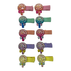HAIRSTORY Lollipop Charm Snap Clip (001-L)
