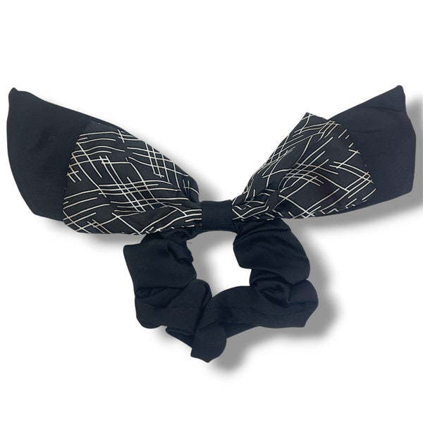 HAIRSTORY 6040 Bow Knot Scrunchies Retro