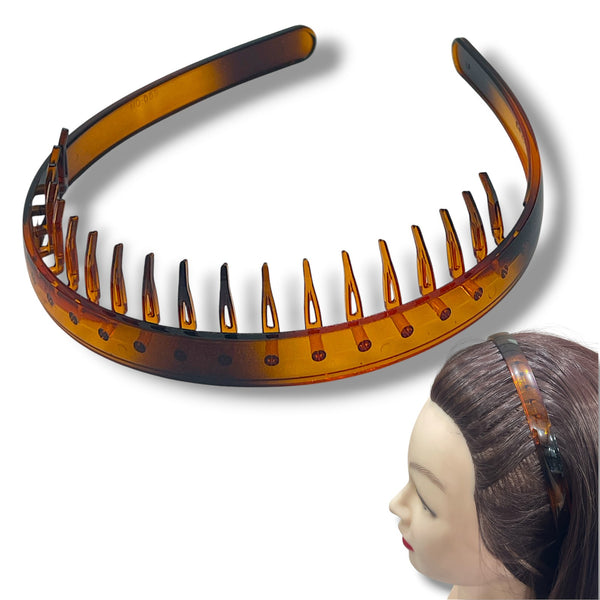 HAIRSTORY T009 France Multi-Color Shark Tooth Headband