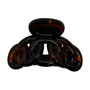 HAIRSTORY Black and Brown Tiny Clamp
