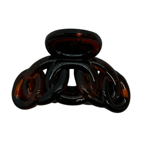 HAIRSTORY Black and Brown Tiny Clamp