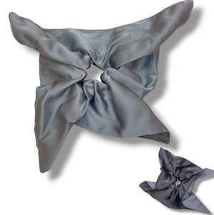 HAIRSTORY #6028 Square Scrunchies Reversible