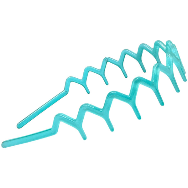 HAIRSTORY Shimmer Zig Zag Shark Tooth Headband (T023)