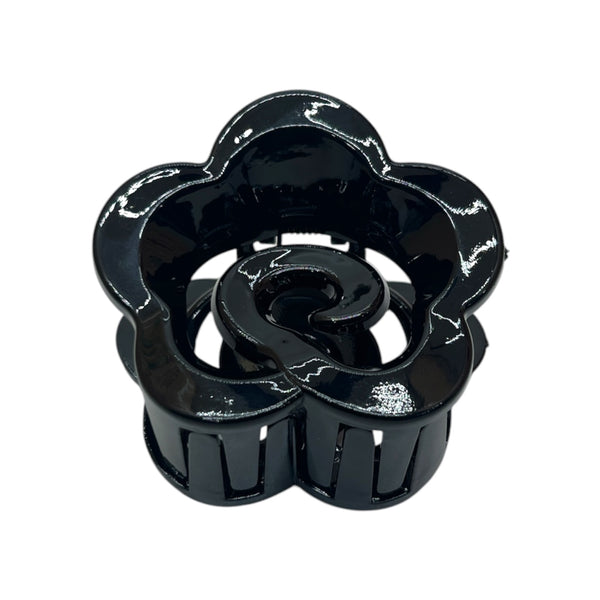 HAIRSTORY Glossy Small Flower Claw