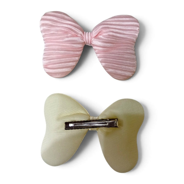 HAIRSTORY Cute Pastel Pleated Hair Clip