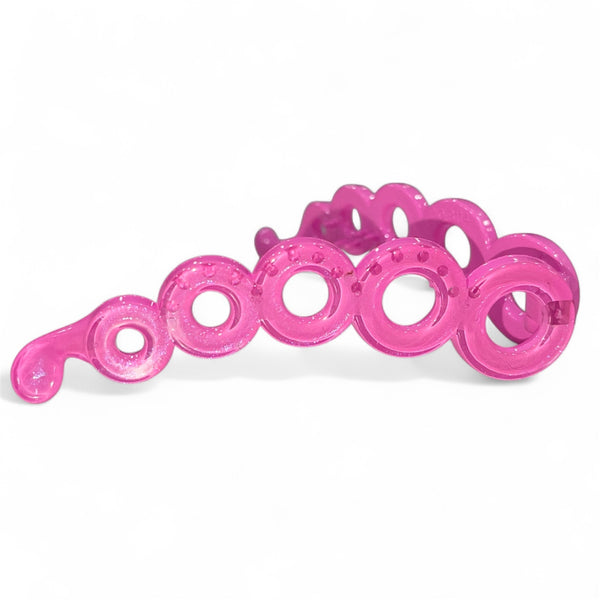 HAIR B114 Shimmer Basic Round Holes Banana Clamp ClipSTORY