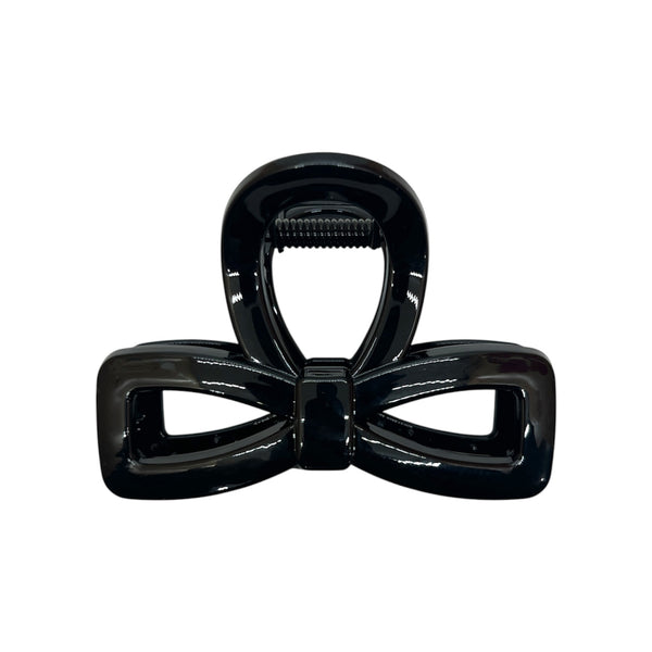 HAIRSTORY D903 Glossy Bow Hair Claw