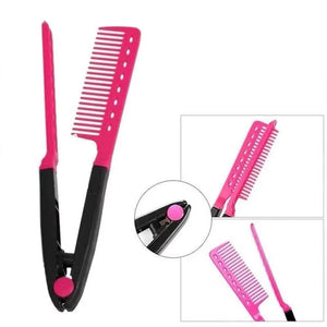 HAIRSTORY D6028 CURLING/STRAIGHT STYLING COMB RANDOM COLOR