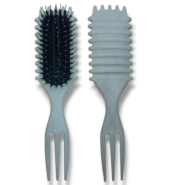 HAIRSTORY #9041 2in1 Defining Styling Brush Double Edges Rectangle Random Color