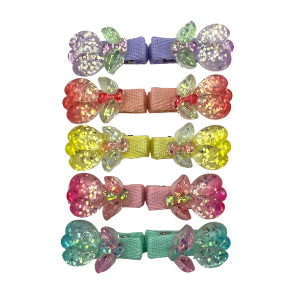 HAIRSTORY Glittered Tulips Pin Curl (001-GT)