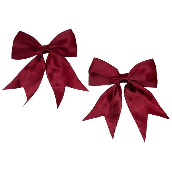 HAIRSTORY Satin Ribbon Bow Hairclip