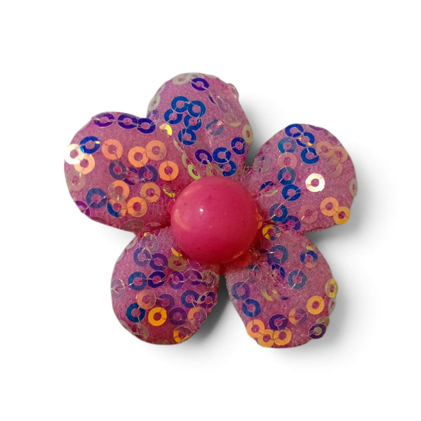 HAIRSTORY Cute Sequins Flower Hair Clip