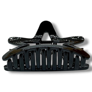 HAIRSTORY Glossy Black Star Hair Claw Clamp