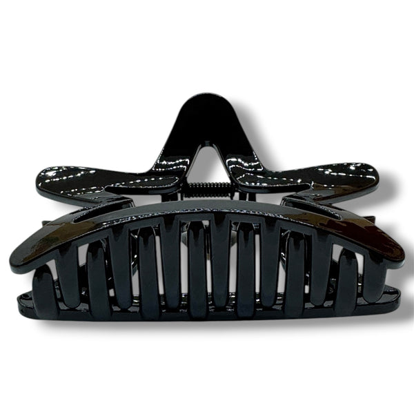 HAIRSTORY Glossy Black Star Hair Claw Clamp