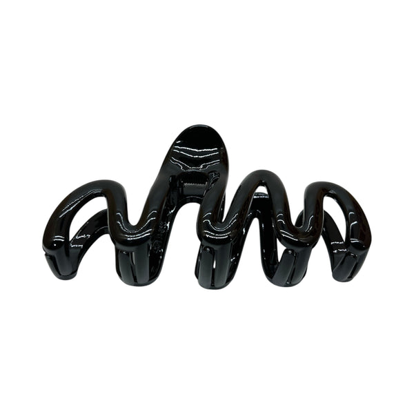 HAIRSTORY D817 Glossy Zigzag Hair Claw