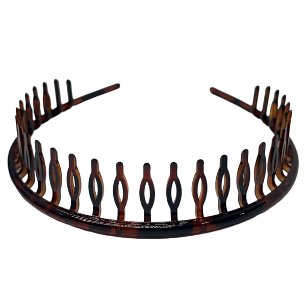 Plain Black & Brown Shark Tooth Headband