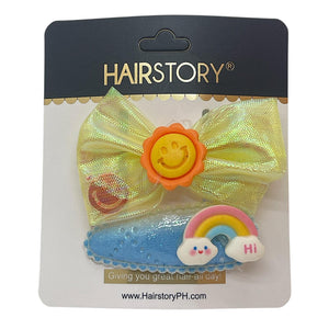 HAIRSTORY Cute Character Bow & Hair Clip Set