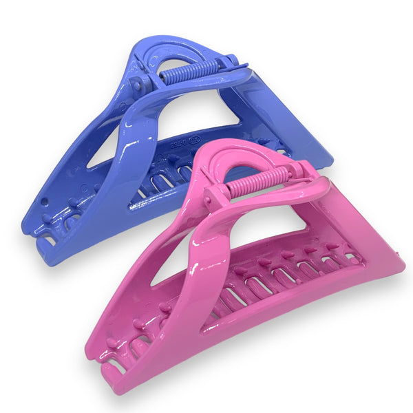 HAIRSTORY SORBET Large Triangle Hair Claw Clamp-D783