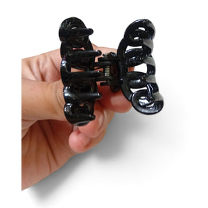 HAIRSTORY Black and Brown Collection Tiny Clamp